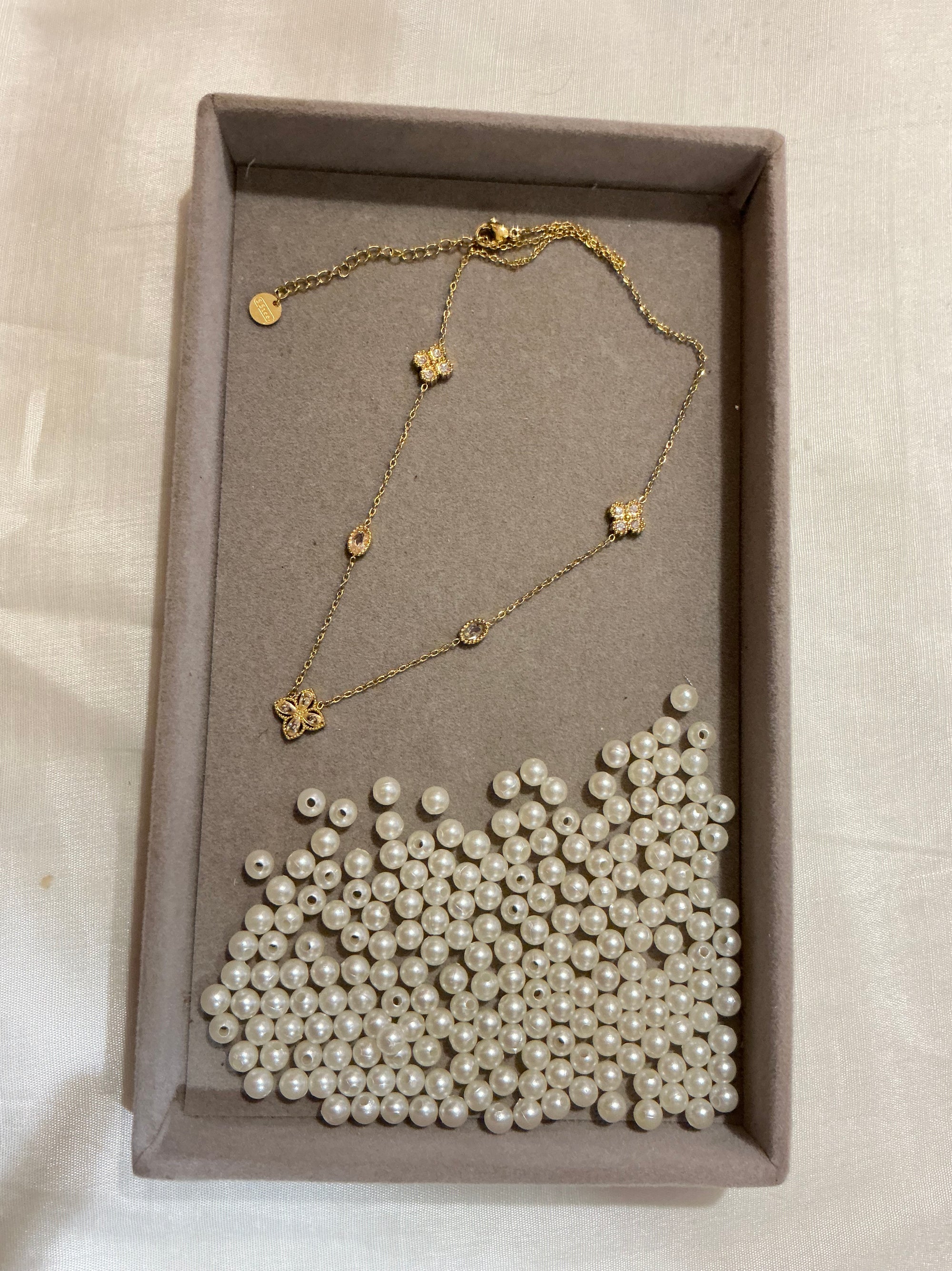 Butterfly Grace Gold Plated Pendant Chain