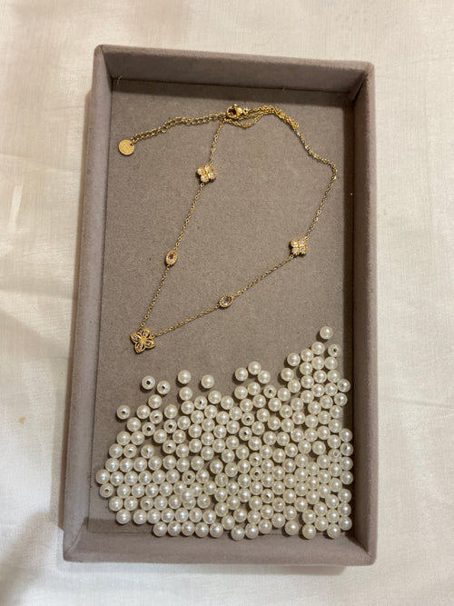 Butterfly Grace Gold Plated Pendant Chain