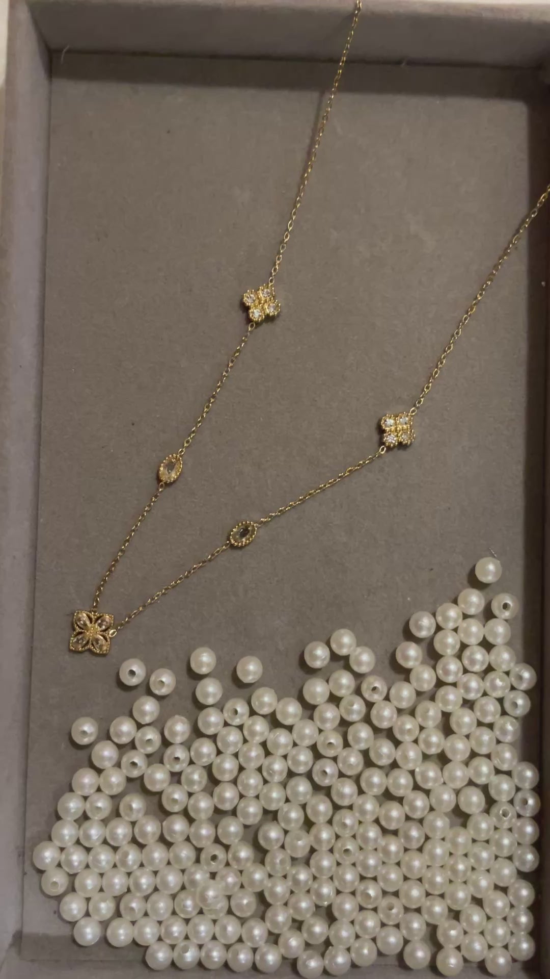 Butterfly Grace Gold Plated Pendant Chain